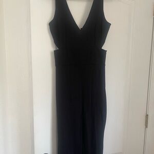 Elegant Black Sleeveless Jumpsuit